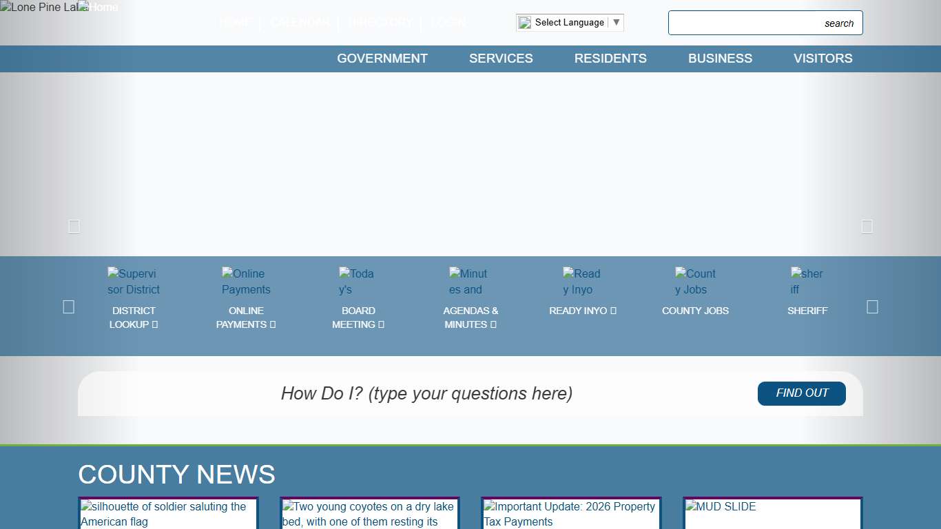 Inyo County California